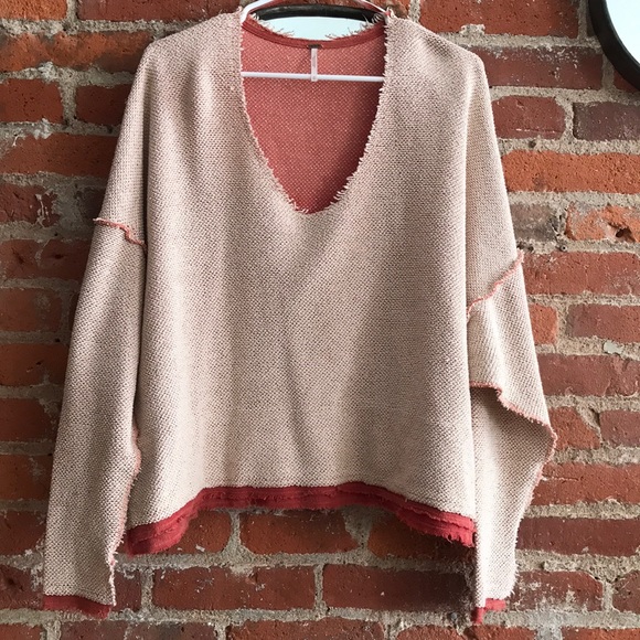 Free People Sweaters - Free People Raw Hem Sweater